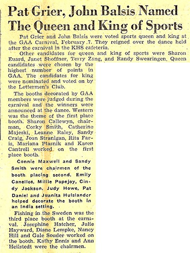 GAA Carnival Article!